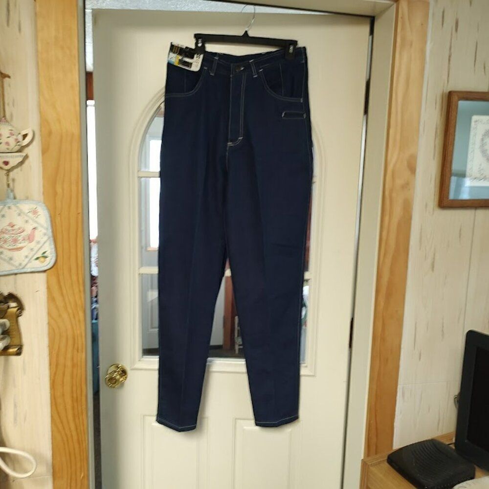New Vintage P.S. Gitano Dark Blue Jeans Size Women's 14 Long